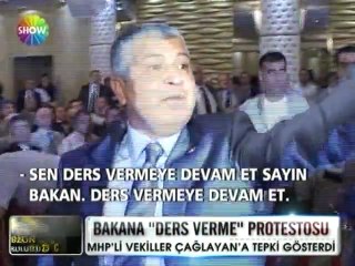 Bakana ders verme protestosu - 18 mayıs 2012