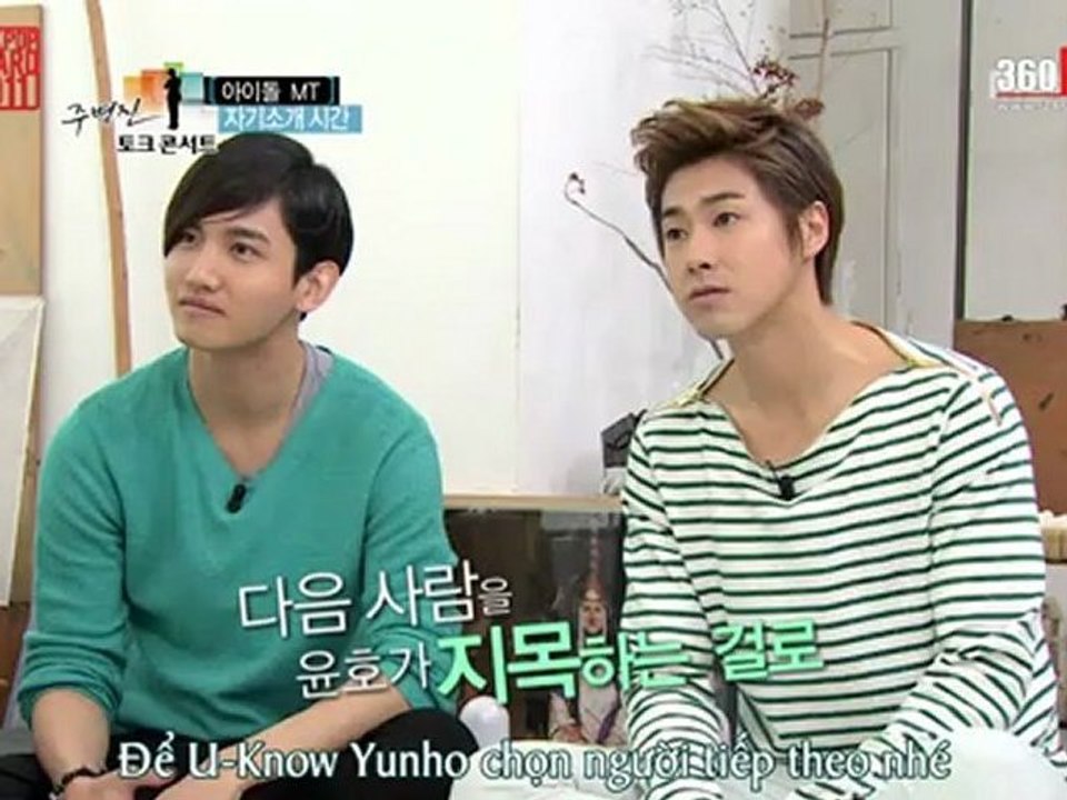 [Vietsub] 120503 MBC JBJ Talk Concert Show - DBSK, SJ, SNSD {DBSK Team} [360kpop] 1-2