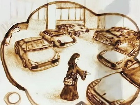 Sand Art :: by sand artist David Myriam