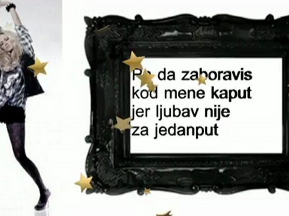 Natasa Bekvalac - Ljubav nije za jedanput (Lyrics Video)