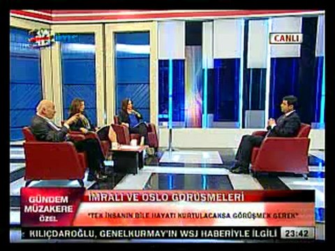 GÜNDEM MÜZAKERE ÖZEL -SELAHATTİN DEMİRTAŞ 18.05.2012