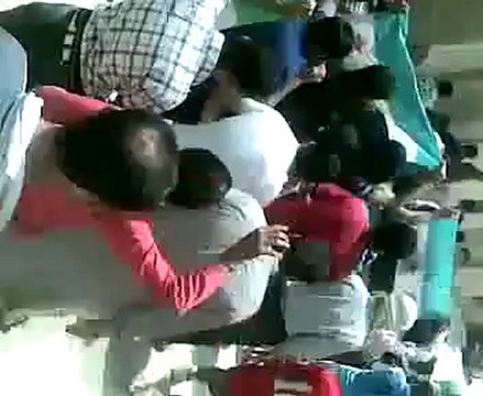 Syria فري برس حلب مساكن هنانو مظاهرة رائعة مع هتافات جميلة جدا بجامع حمزة بن عبد المطلب 18 5 2012 Aleppo