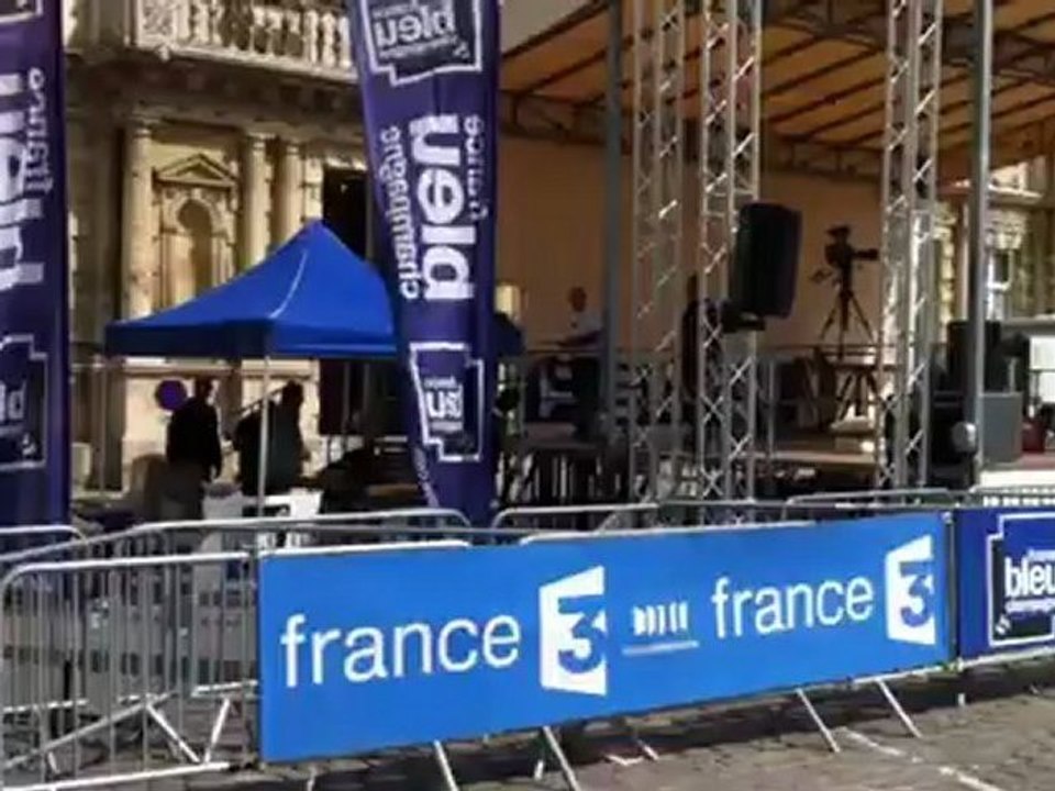 Festivités pour la montée en Ligue 1 du Stade de Reims