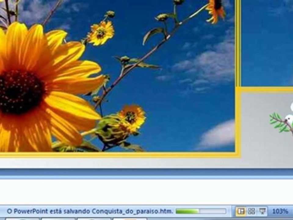 EXTRAIR SOM DO POWERPOINT