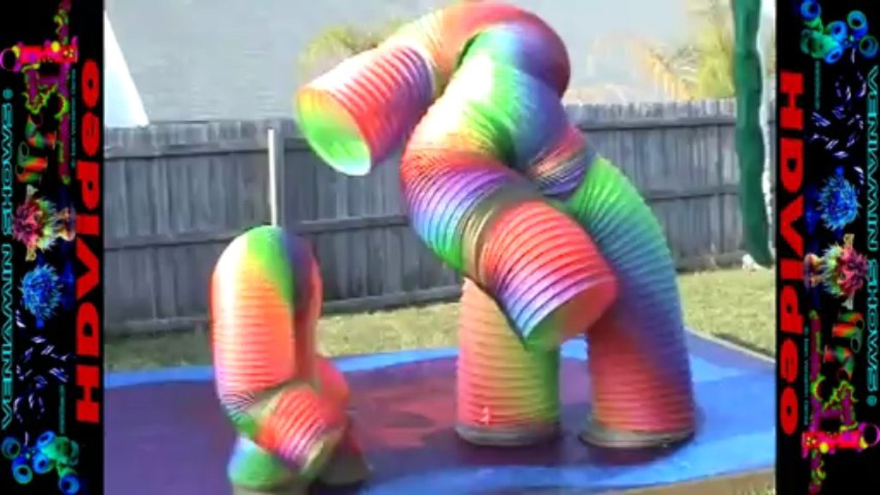 SLINKYHUG! Human Slinky® Girl @ age 4