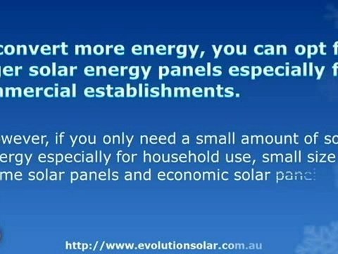 Harnessing Energy from the Sun through Solar Energy Panels