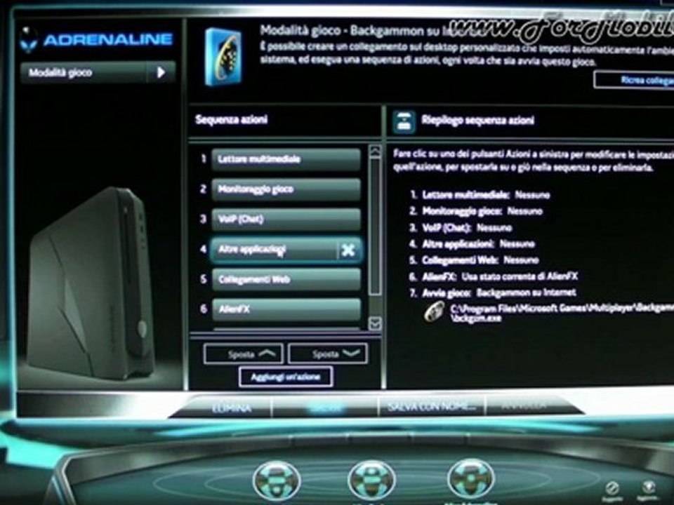 Dell Alienware X51 - Demo luci e opzioni via Command Center