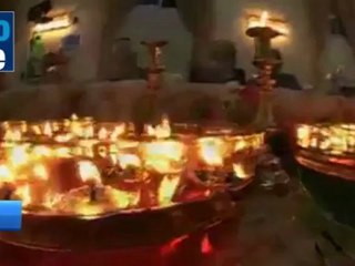 Peregrinos judíos rezan en Marruecos