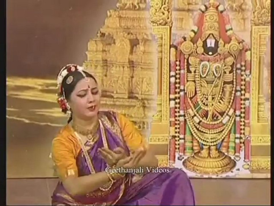 Kuchipudi - Sri Venkateswara Vaibhavam -  Samarpanam - Sivaramakrishna Rao - Hindholam Ragam