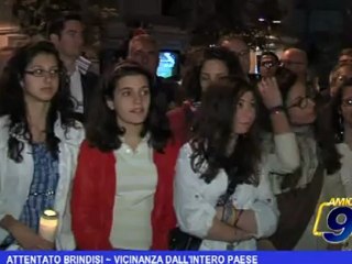 Attentato Brindisi | Vicinanza dall'intero paese