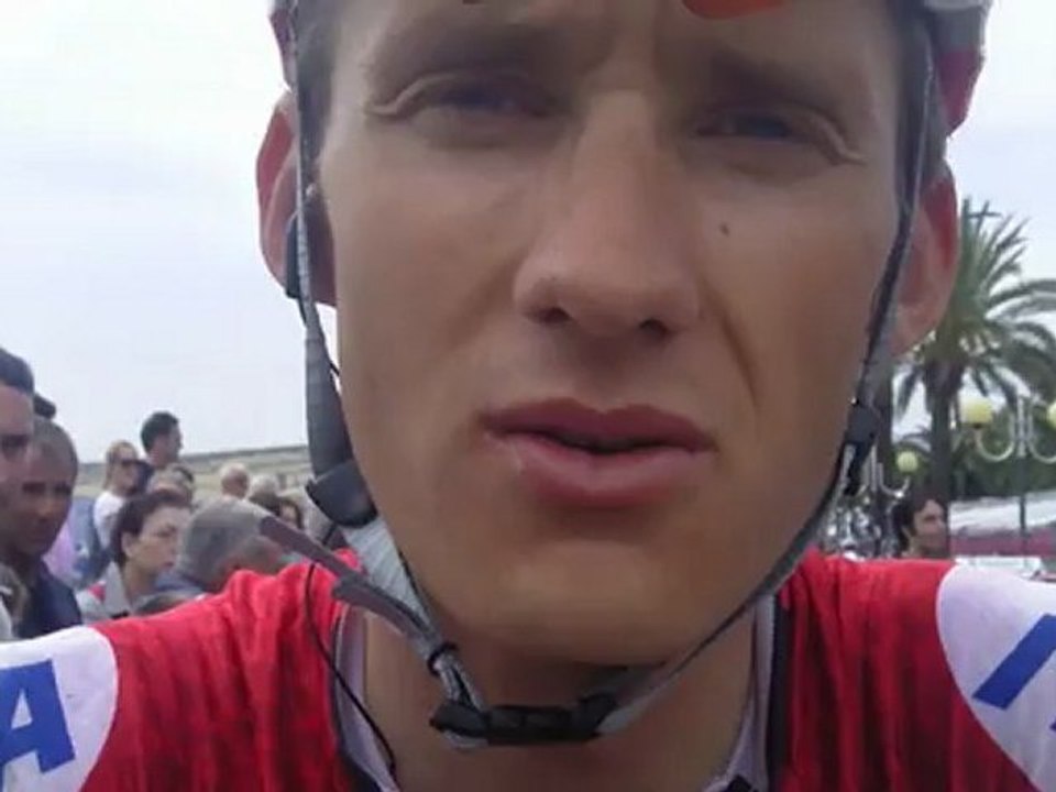 Gatis Smukulis at the 2012 Giro d'Italia