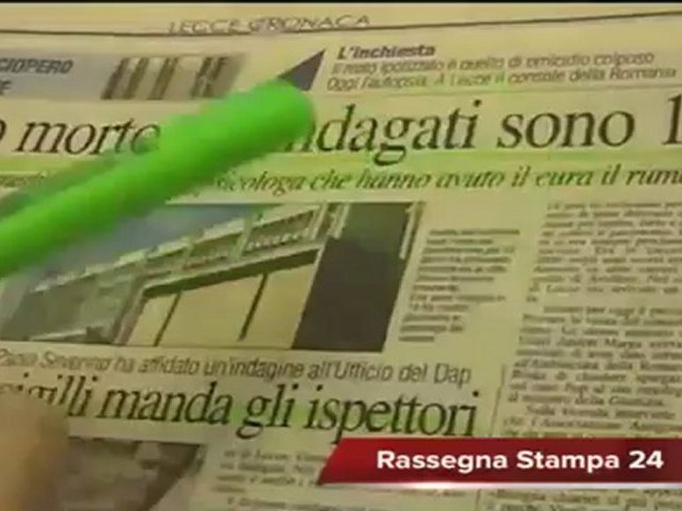 Leccenews24 Notizie dal Salento in Tempo Reale: Rassegna Stampa 17 Maggio