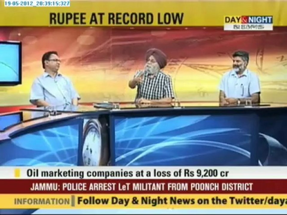 Prime Rupee At Record Low 19 May 2012 Part 1