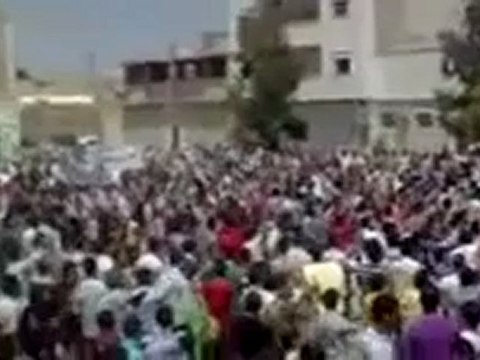 Syria فري برس حلب الباب جمعة أبطال جامعة حلب ساحة الحرية 18 5 2012 Aleppo