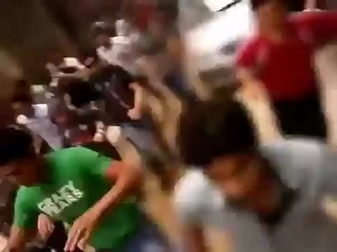 Syria فري برس حلب صلاح الدين إطلاق الرصاص الحي على المظاهرة 18 5 2012 ج1 Aleppo