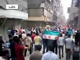 Syria فري برس حلب   حي صلاح الدين   مظاهرة بحشود ضخمة 18 5 2012 Aleppo