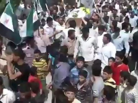 Syria فري برس ريف حلب تل رفعت تشييع الشهيد يوسف السيد 18 5 2012 ج5 Aleppo