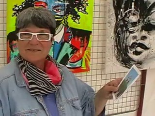 LA MOTTE DE VESOUL VUE PAR UNE ARTISTE PEINTRE