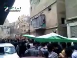 Syria فري برس ريف دمشق زملكا ، مظاهرة حاشدة في جمعة أبطال جامعة حلب السوري يرفع إيدو 18 5 2012 Damascus