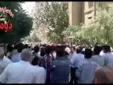 Syria فري برس ريف دمشق دوما   إحدى إصابات جامع الهدى جمعة أبطال حلب 18 05 2012 Damascus