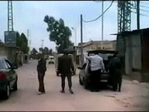 Syria فري برس ريف دمشق داريا حاجز بالقرب من جامع مصعب 18 5 2012 Damascus