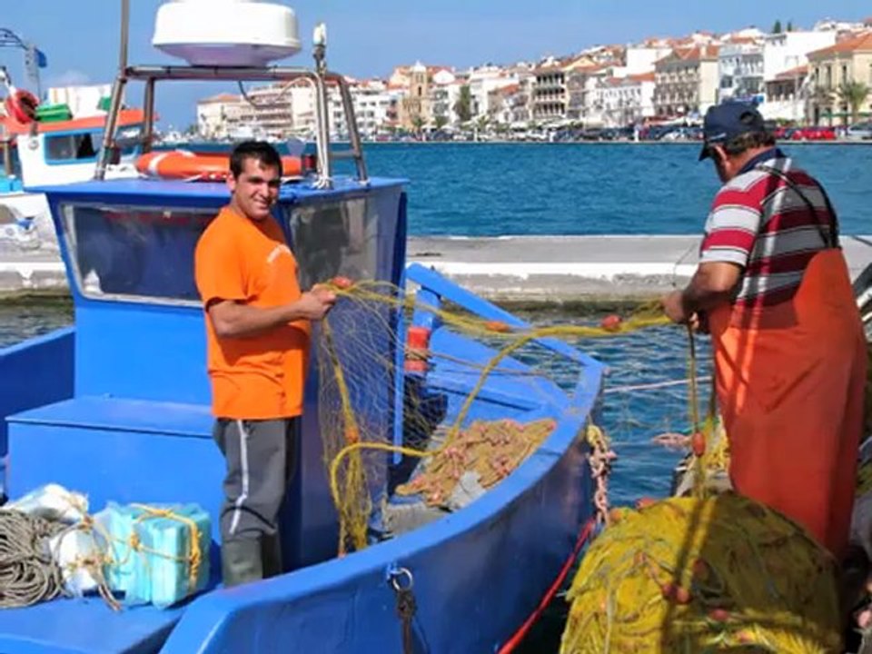Die Schöne Insel Samos in Griechenland