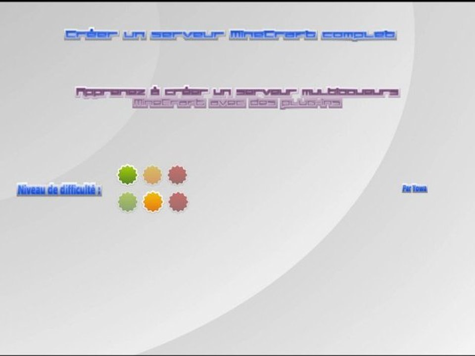 [Tutoriel] Créer un serveur MineCraft complet (avec plug-ins)
