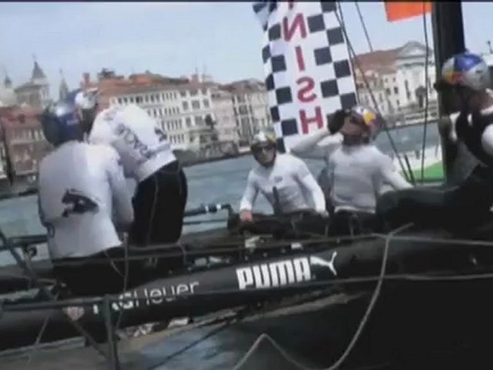 Americas Cup: Spektakel in Venedig