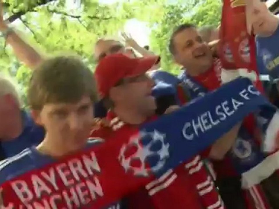 Fans feiern in München