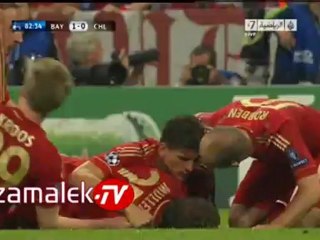 هدف بايرن ميونخ الاول فى تشيلسى نهائى الشامبيون