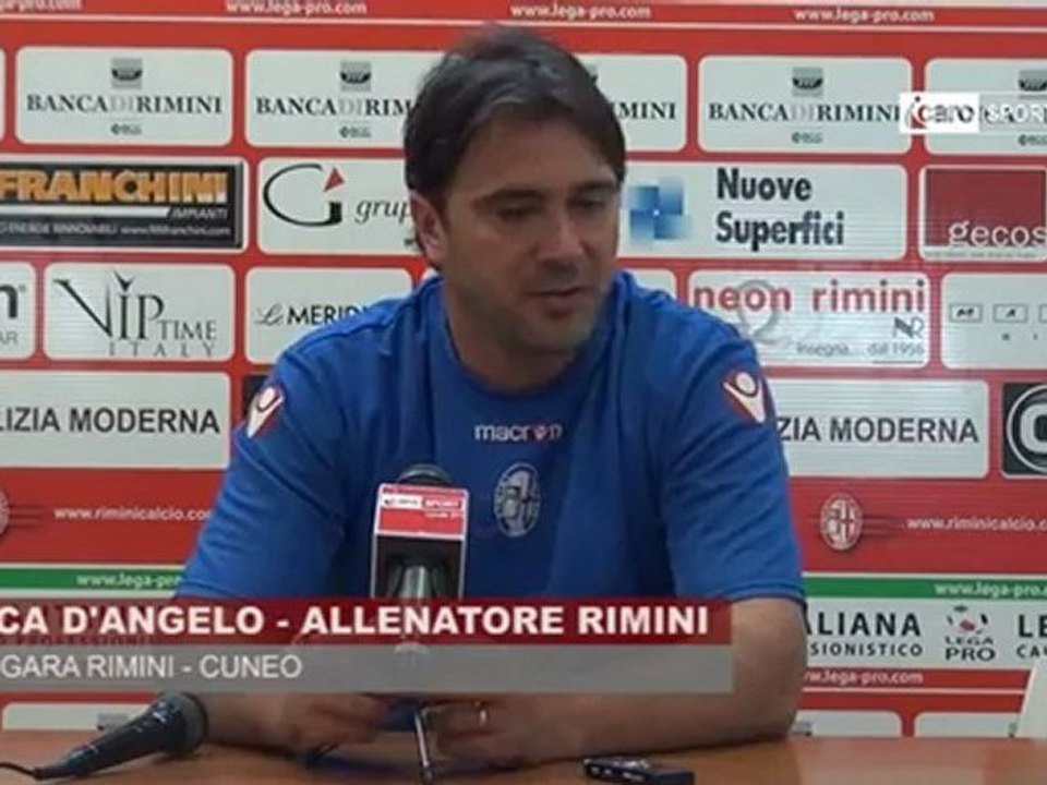 Icaro Sport. Playoff: Rimini-Cuneo, il pregara di Luca D'Angelo