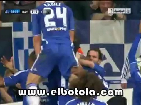 هدف تشيلسي الاول ضد البايرن