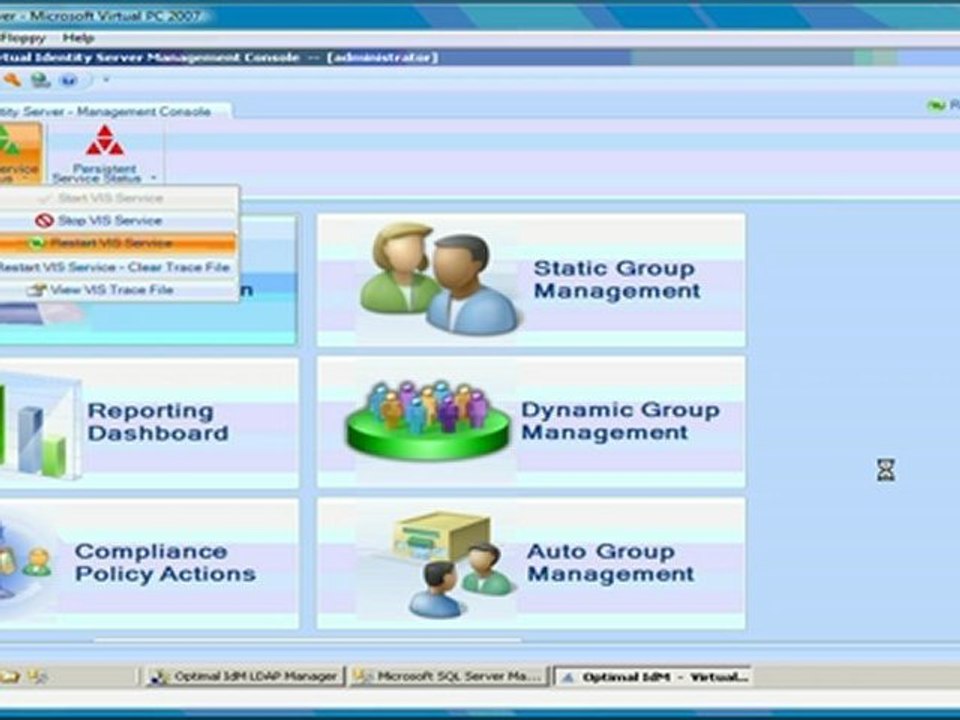 VIS - SQL Server Adapter Part 2 - Joining SQL & LDAP Users
