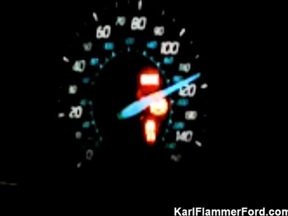 2012 Ford Focus 0-120 mph speedometer acceleration test