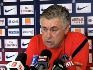 Ancelotti: "Pensiamo a battere il Lorient"