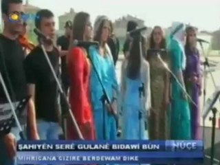 Şahiyên Serê Gulanê li Cizîrê bi mîhrîcanê hate pîrozkirin