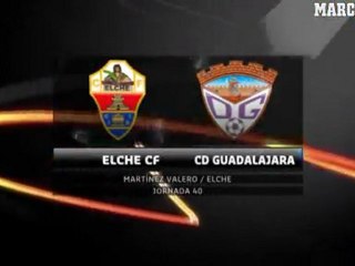 Liga Adelante ELCHE 2 GUADALAJARA 3
