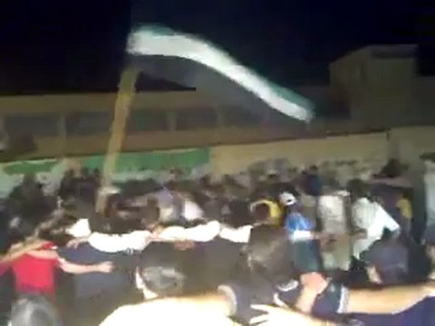 Syria فري برس الحسكة حي غويران مظاهرة مسائية 19 5 2012 ج2 ALhasaka
