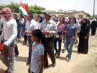 Syria فري برس   الحسكه تظاهرة جل اغا الجوادية  19 5 2012 ج2 ALhasaka