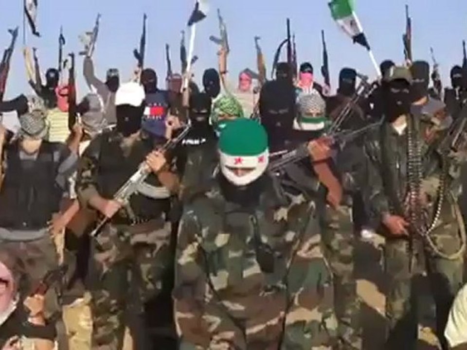 Syria فري برس درعا ‫تشكيل كتيبة اليرموك في القطاع الجنوبي 19 5 2012‬ Daraa