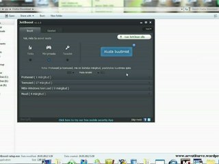Increase computer speed with one click – Freeware JetBoost
