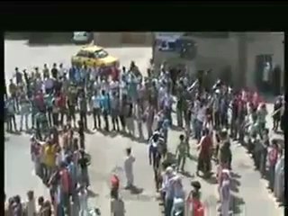 Syria فري برس حماة المحتلة صباحية باب قبلي مطلبنا روسية   2012 5 19 Hama