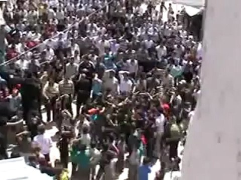 Syria فري برس ادلب جبل الزاوية الرامي مظاهرة السبت لنصرة المدن المنكوبة 19 5 2012 Idlib