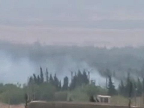 Syria فري برس حمص القصير قصف عنيف على القرى المحيطة بالمدينة من عدة محاور 19 5 2012 Homs