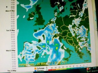 Prévision météo du dimanche 20 mai 2012 de Gigi