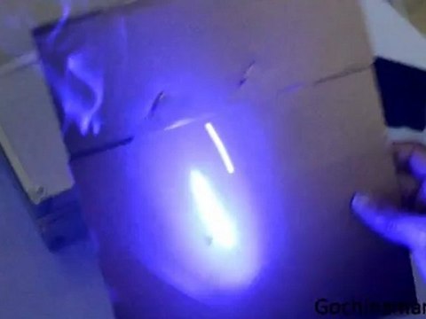 1000mW 532nm Strong Power Adjustable Blue Light Laser Pointer-Gochinamart.com