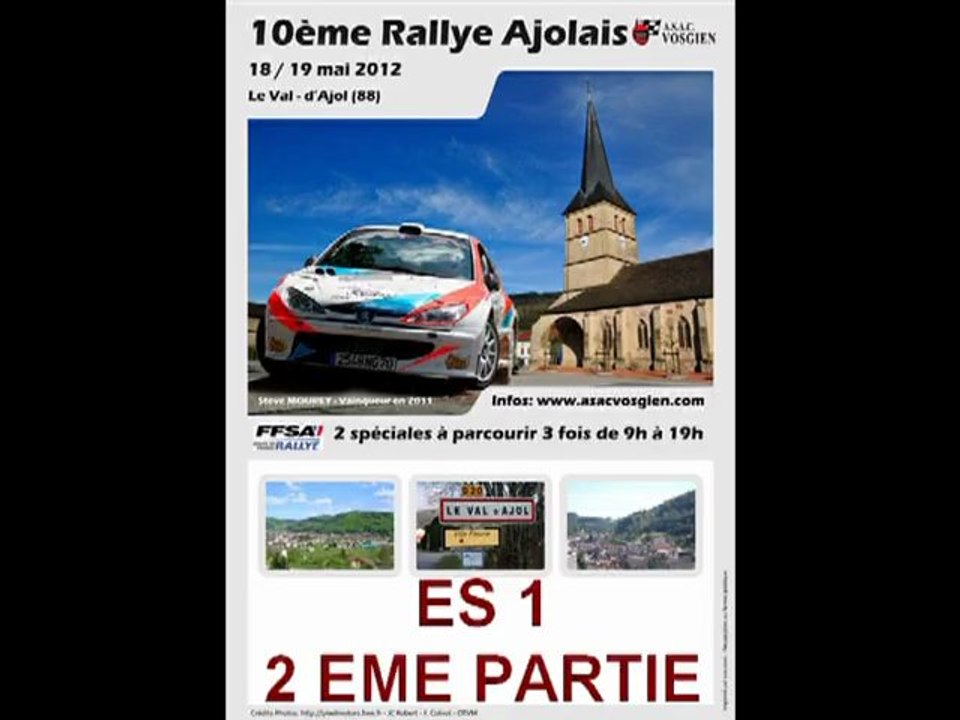 10 EME RALLYE AJOLAIS ES 1 - 2 EME PARTIE