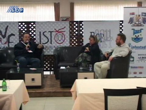 EWF 2012 - EU za i protiv - Mirjana Mimica, Nebojša Pantić, Branko Dragaš