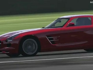 Forza Motorsport 4 - Chevrolet Corvette ZR1 vs Mercedes SLS AMG - Drag Race