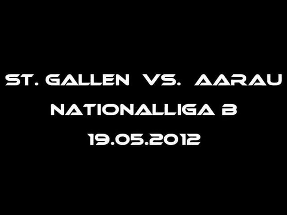 Szene Aarau - FC St. Gallen vs. FC Aarau  (NLB)